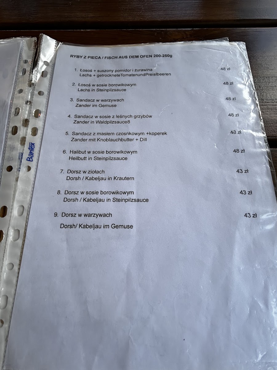 Menu Smażalnia Manufaktura Rybna-2